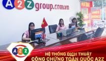Dịch Thuật Công Chứng Tiếng Hàn Tại A2Z Thành Phố Cửa Lò – Nhanh Chóng, Chính Xác & Hợp Pháp
