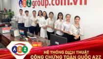 Dịch thuật công chứng tài liệu Kỹ Thuật tại huyện Hưng Nguyên - Nghệ An